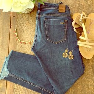 Zara Crop Skinny Jean